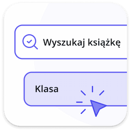 Wpisz tytuł książki i wybierz klasę
